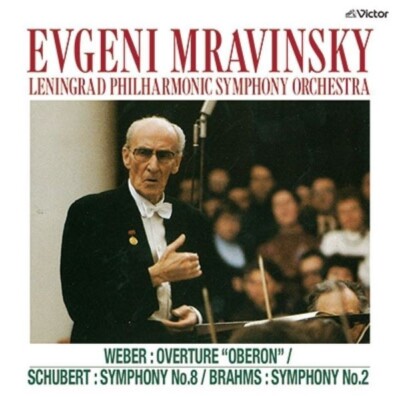 Evgeny Mravinsky NEW CD(SACD-Hybrid) SYM. Brahms No.2/Schubert No.8/Oberon OBI