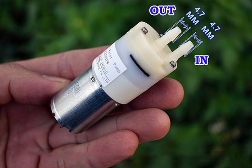 DC 12V Small Mini 370 Water Pump Diaphragm Vacuum Pump Self priming Suction Pump - Picture 12 of 20