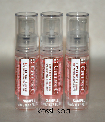 Cellex-C Lift Effect Serum For Neck And Decollete (5ml x 3) 15ml EXP:05/2026 NEW