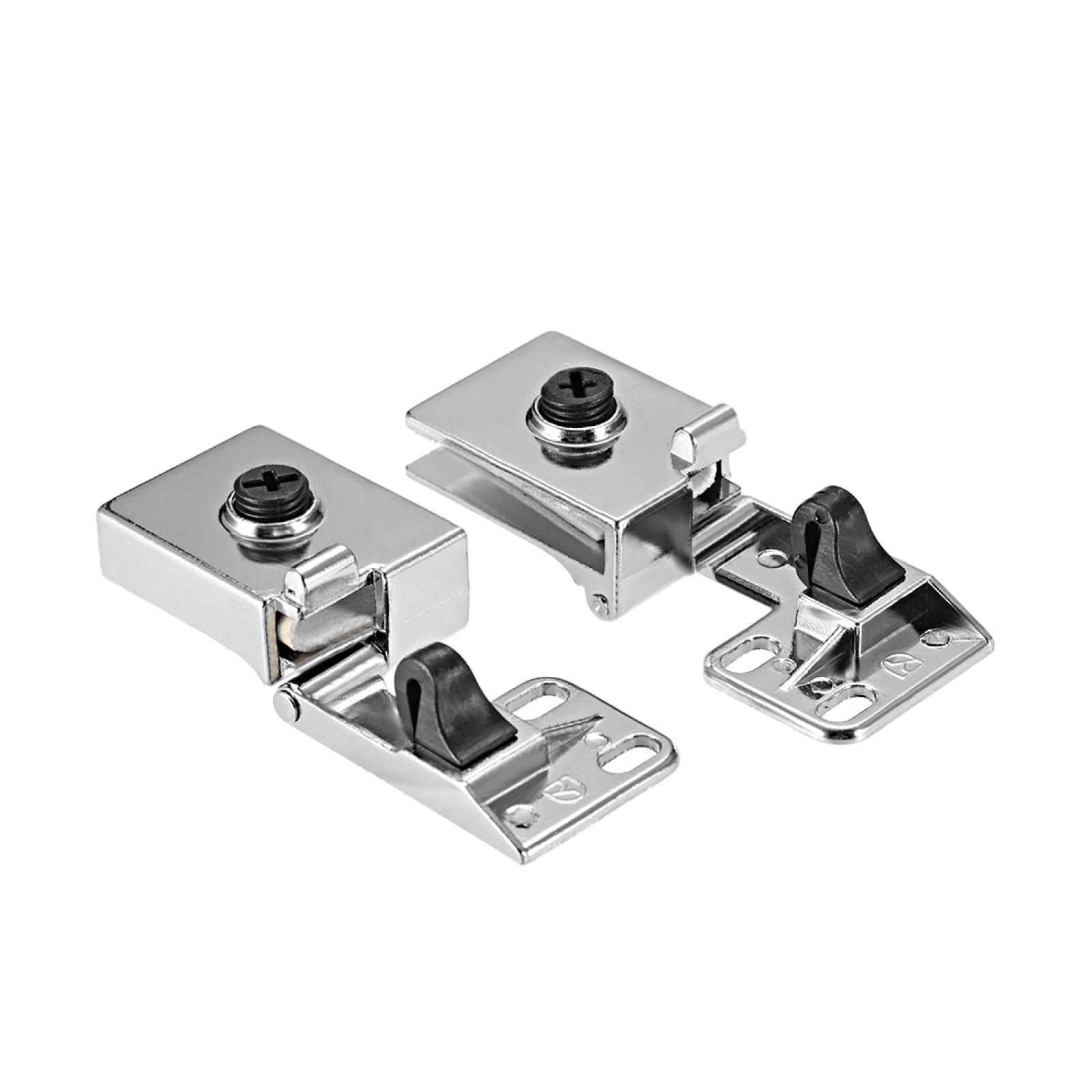 2pcs Bathroom Cupboard Shower Glass Door Hinge Clamp for 35mm Thickness eBay