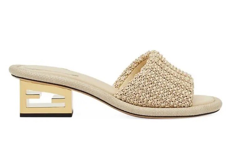 サンダル・ミュール FENDI 'Baguette' sandals FENDI Baguette Slide Mules Sandals 11 USA/ / 41 EU $1050 | eBay