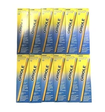 12 Packs Of Dixon Oriole #2/HB Soft Wood Unsharpened Pencils (144 Pencils Total)
