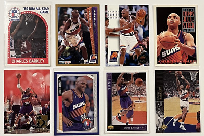 Charles Barkley LOT (8) 1989-1994. Phoenix Suns All-Star Forward from Auburn