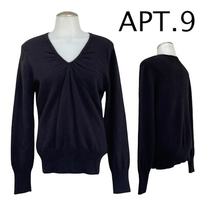 タグ付き　Apartment Three Sweatshirt サイズ2 Apartment Three - V-neck Sweatshir タグ付き Apartment Three
