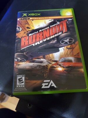 Burnout Revenge XBOX Racing Game Crash Mode Vertical Takedowns Euro Classic