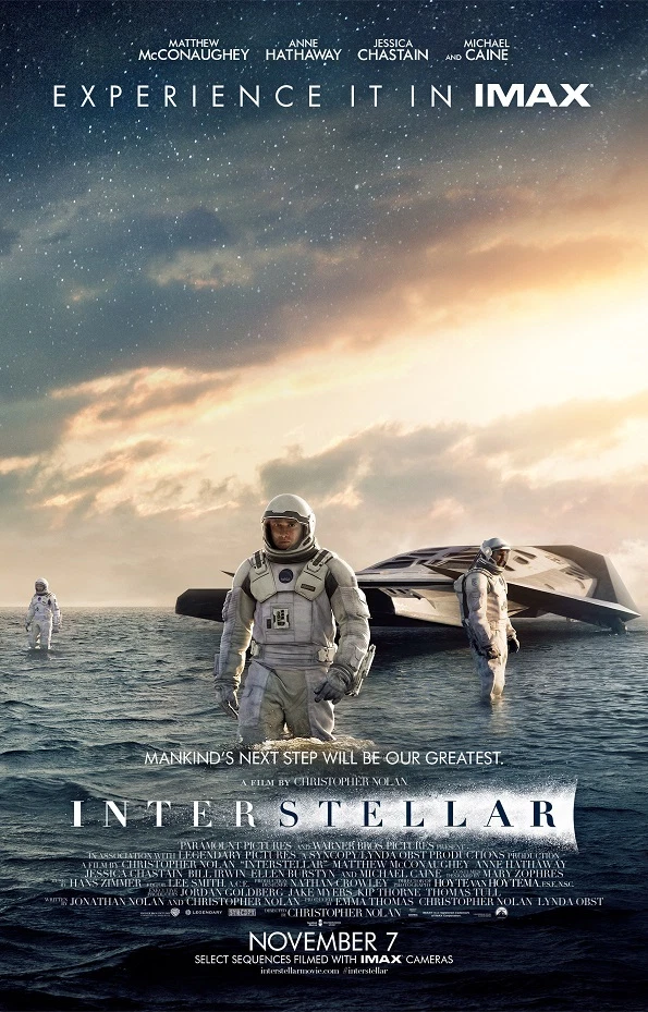 Interstellar movie poster (b) Matthew McConaughey - 11 x 17 inches