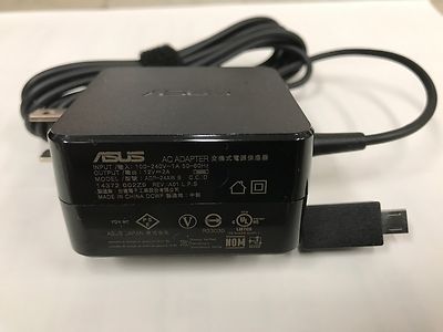 Originale Alimentatore Adattatore Per Asus Chromebook C201pa 24w 72665 - Foto 2
