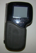 Vintage Sony FD-285 Watchman Portable TV AM/FM Radio working condition