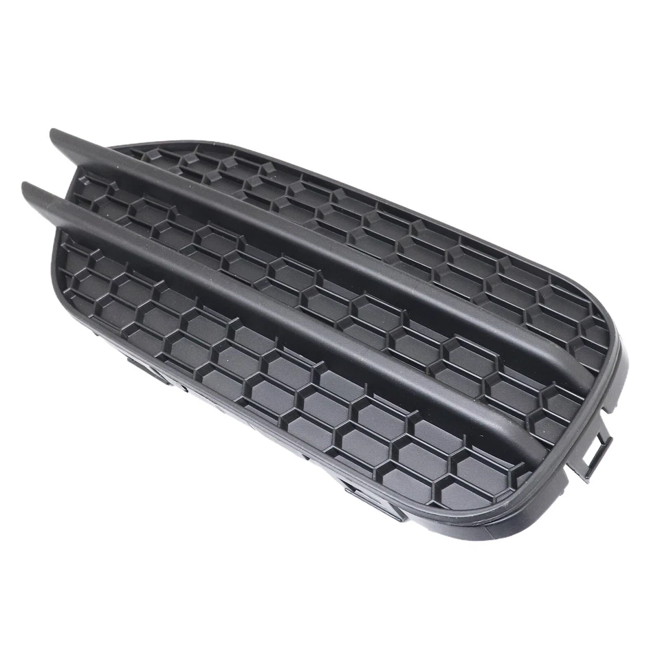 Cubierta de luz antiniebla para Volkswagen Tiguan 2009-2017 delantera derecha texturizada negra Foto 3 de 4