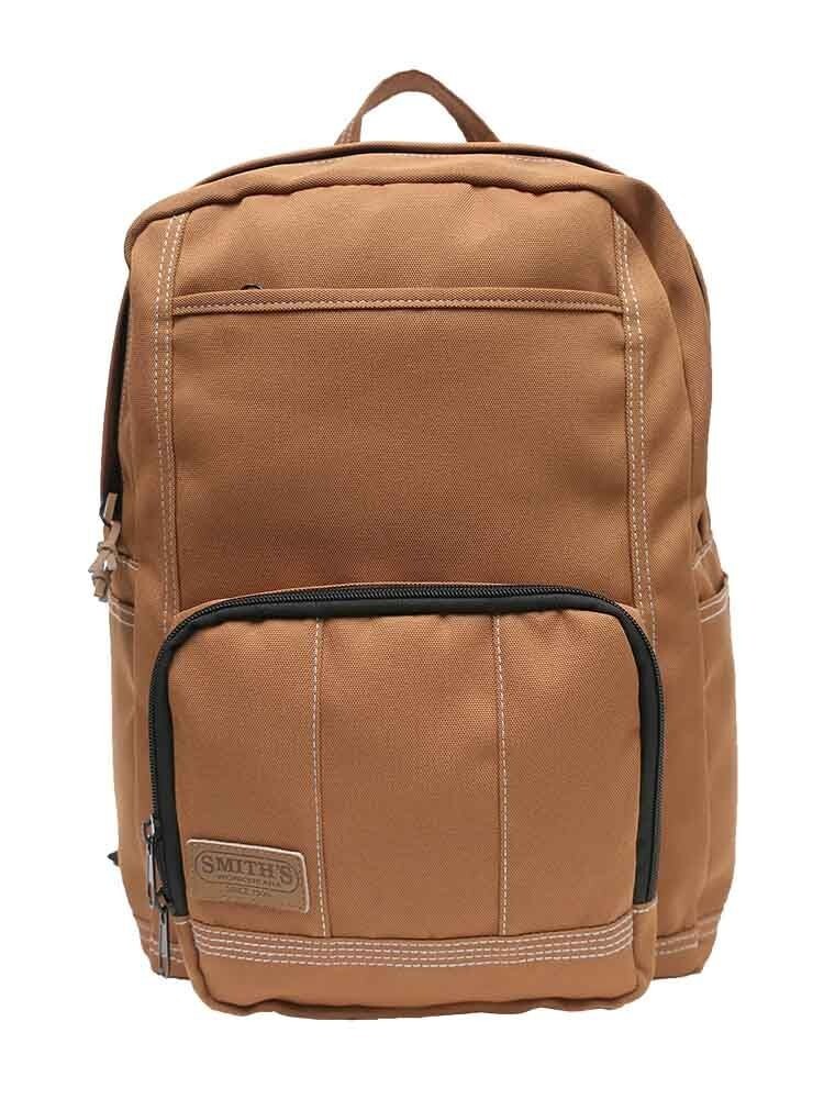 Smith's Workwear Backpack Tan for Travel, Hiking, School