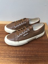 superga brown leather