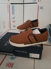 Nautica toddler size 12 Ori-t Tan/ivory, NIB, Boat Dress Casual Shoe 00s