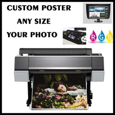 Custom Canvas Poster Art Printing Decor Any  Size Your Photo Picture Image