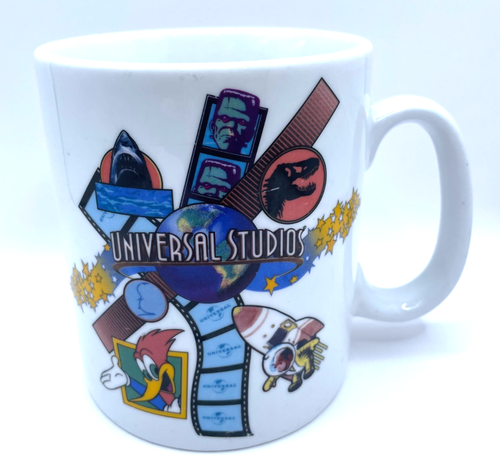 UNIVERSAL STUDIOS LARGE COFFEE MUG JURASSIC PARK, JAWS - Picture 4 of 8