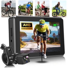 Bicycle Camera Bike Mirror, 1080P Bicycle Rear View Camera w/ 4.3" Color Display