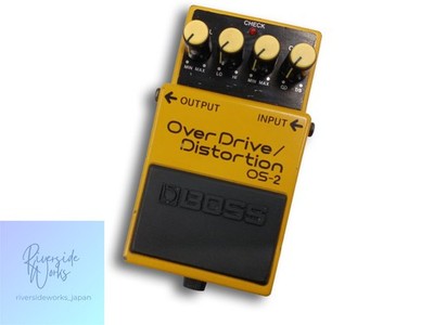 Boss OS-2 Overdrive/Distortion Effektpedal - Vielseitiger Klang JP