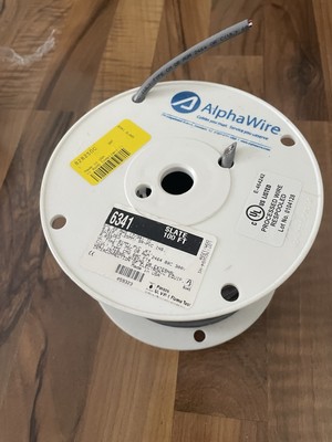 AlphaWire 6341 SL004. Communication And Control Cable, Abgeschirmtes Kabel