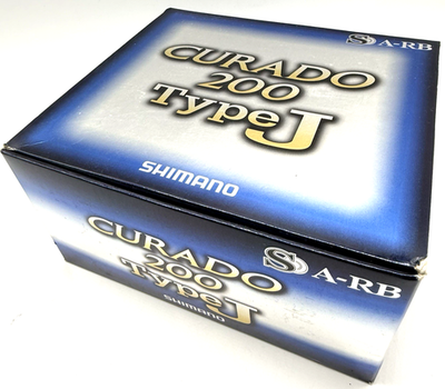 Shimano CURADO 200 TypeJ Right Handed Bait Casting Reel In Box