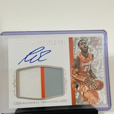2015 National Treasures Multi Sport Rakeem Christmas RPA  Auto /25