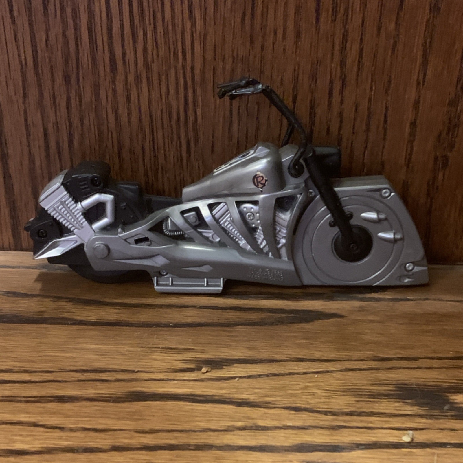 Gray Plastic Motorcycle Accessory for Action Figure