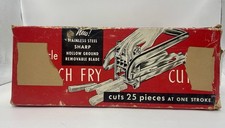 Tagliapasta francese vintage Ekco Miracle acciaio inox con scatola - made in USA