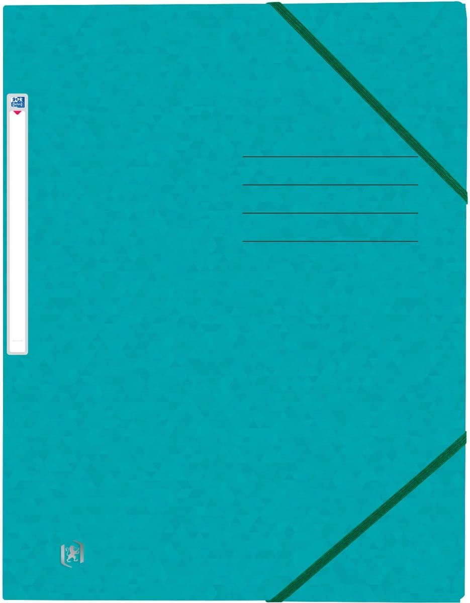 Oxford - Oxford Chemise    lastique Top File+, A4, aqua