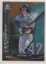 2017 Bowman Chrome Scouts Top 100 Orange Refractor 18/25 Tyler O'Neill 1z4