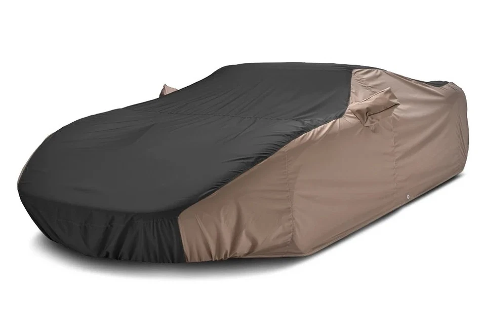 For Mercedes-Benz 220D 68-73 Car Cover WeatherShield HP Two-Tone Black Custom Foto 2 de 4