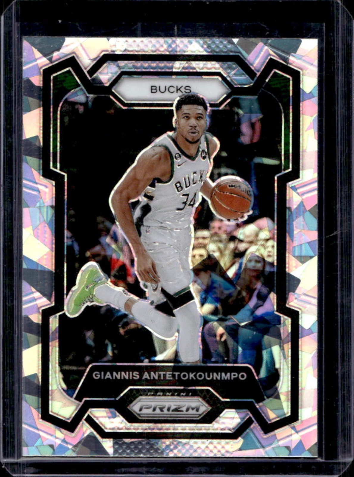 2023-24 Prizm Giannis Antetokounmpo Prizms Ice #103 Bucks