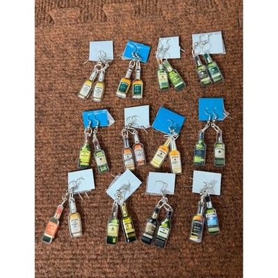 Jameson Irish Whiskey 245th Anniversary Advent Calendar 12 Pair Earring Set New