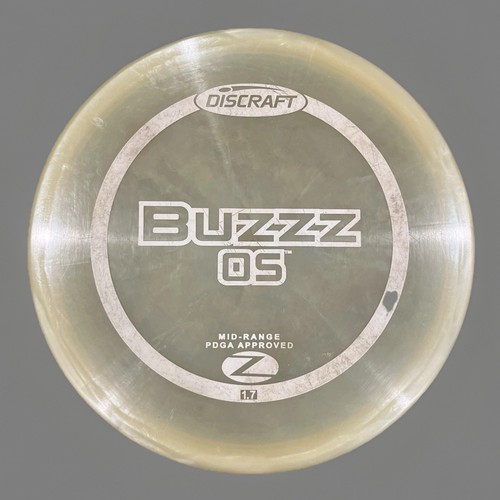 Discraft PFN Z BuzZz OS *VERSAND KOSTENLOS* Pearly * gebraucht 9/10* Overstable Mid Buzz