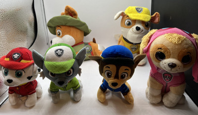 Paw Patrol Characters Sky Rubble Rocky Marshall 5-7'' Plush Soft Toy Stuffed