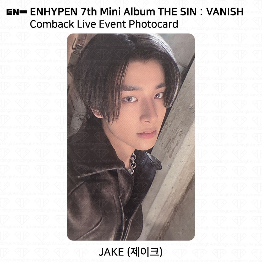 Enhypen 7th Mini Album The Sin : Vanish ComeBack Live Event