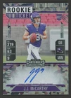 2024 Contenders Caracked Ice Ticket Variation JJ McCarthy RC ON CARD AUTO 23/23