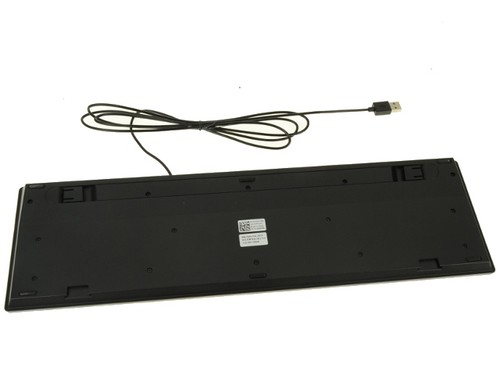New Dell OEM USB Slim Quiet 104-Key Keyboard Black N6R8G RKR0N G4D2W 644G3 - Picture 4 of 5