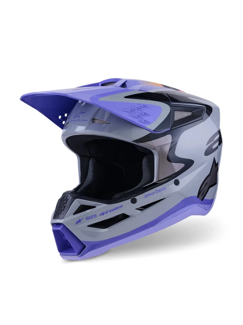 Alpinestars Purple Motorcycle & Powersports Helmets for sale | eBay