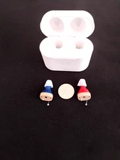 TWO RECHARGEABLE tiny digital amplifiers 3 programs NOISE & HIGH FREQUENCY USA