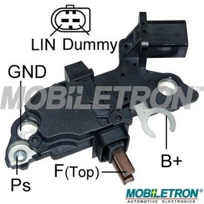 MOBILETRON Lichtmaschinenregler VR-B378 12V B-Circuit Test Adaptor COM01