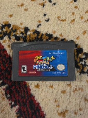 Pokemon Pinball Ruby & Sapphire Nintendo Game Boy Advance GBA Authentic Tested