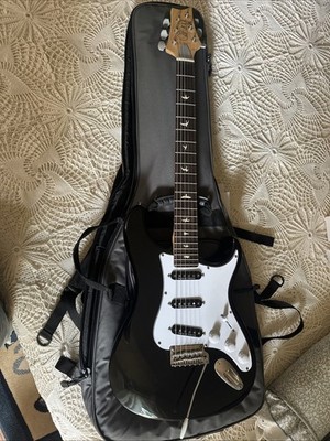 PRS SE Silver Sky John Mayer Signature Black with Upgraded Pickups and Gig Bag