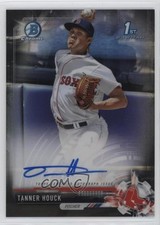 2017 Bowman Draft Chrome Pick Black Refractor 70/75 Tanner Houck Auto uk2