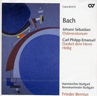Stuttgart/B Bernius/ - Easter Oratorio Bwv 249/DANKET - Cd - H4Z