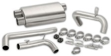 EuroFlo Exhaust System for Mercedes Benz SL500 M119.982 5.0 1998-2000 Euro 2