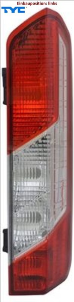 TYC 11-12668-01-2 Heckleuchte Links RüCklicht Hecklicht RüCkleuchte FüR Ford-image