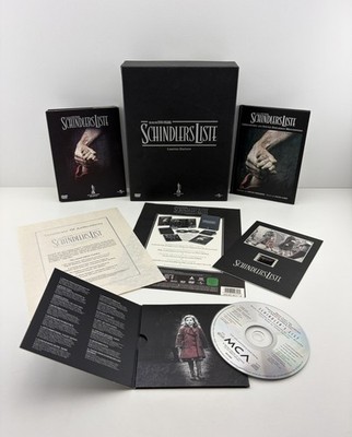 Schindlers Liste Limited Edition DVD Sammlerbox Senitype Zertifikat Soundtrack