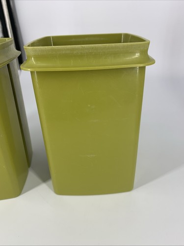 Tupperware Pickle Keeper olivgrün Abtropffläche #1330-5, -12 Made in USA Vintage - Bild 16 von 22