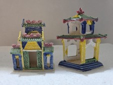 Chinese Bonsai Decoration Miniature Figurine Pagoda Aquarium Figurines 