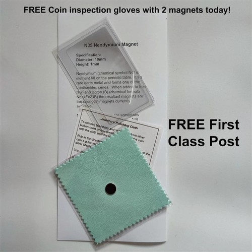 Silver Britannia Maple Leaf Coin Neodymium Rare Earth Slide Test Magnet - Picture 1 of 1