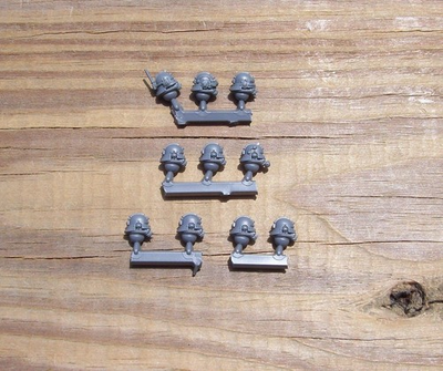 #ad 40K Adeptus Mechanicus Skitarii Heads Vanguard Heads Bits 10 Bitz $14.95