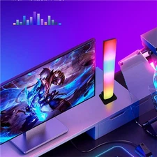 Smart LED Ambient Light Bars 2 Pack, Smart RGB Mood Light APP Control for TV LED